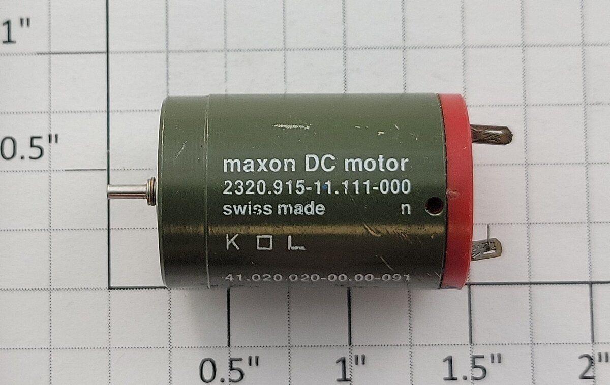 Maxon 2320.915-11.111-000 20-Volt DC Can Motor