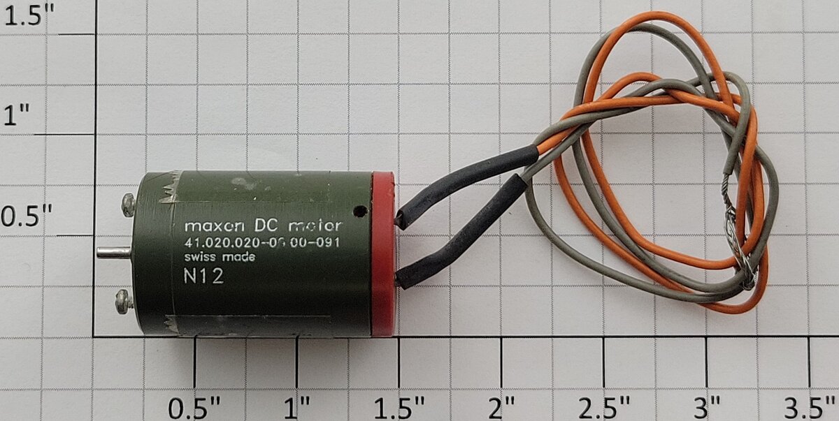 Maxon 41.020.020-00.00-091 20-Volt DC Can Motor
