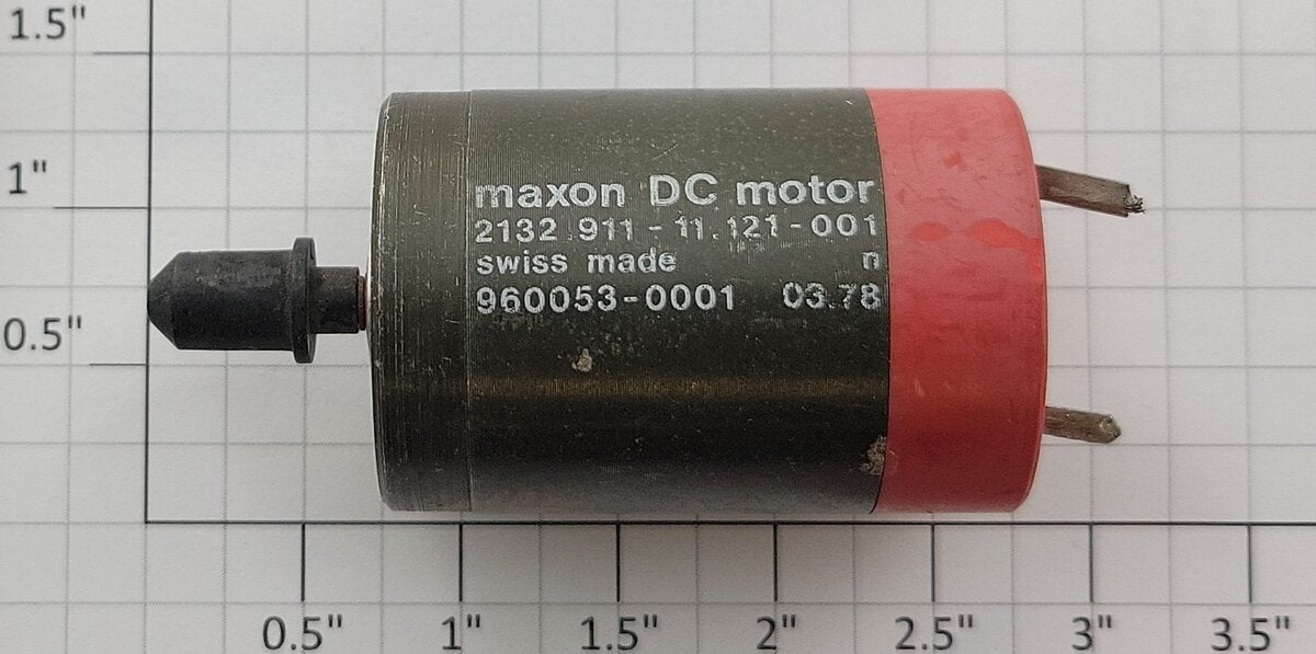 Maxon 2332.911-11.121-005 12-Volt DC Motor with Gearhead