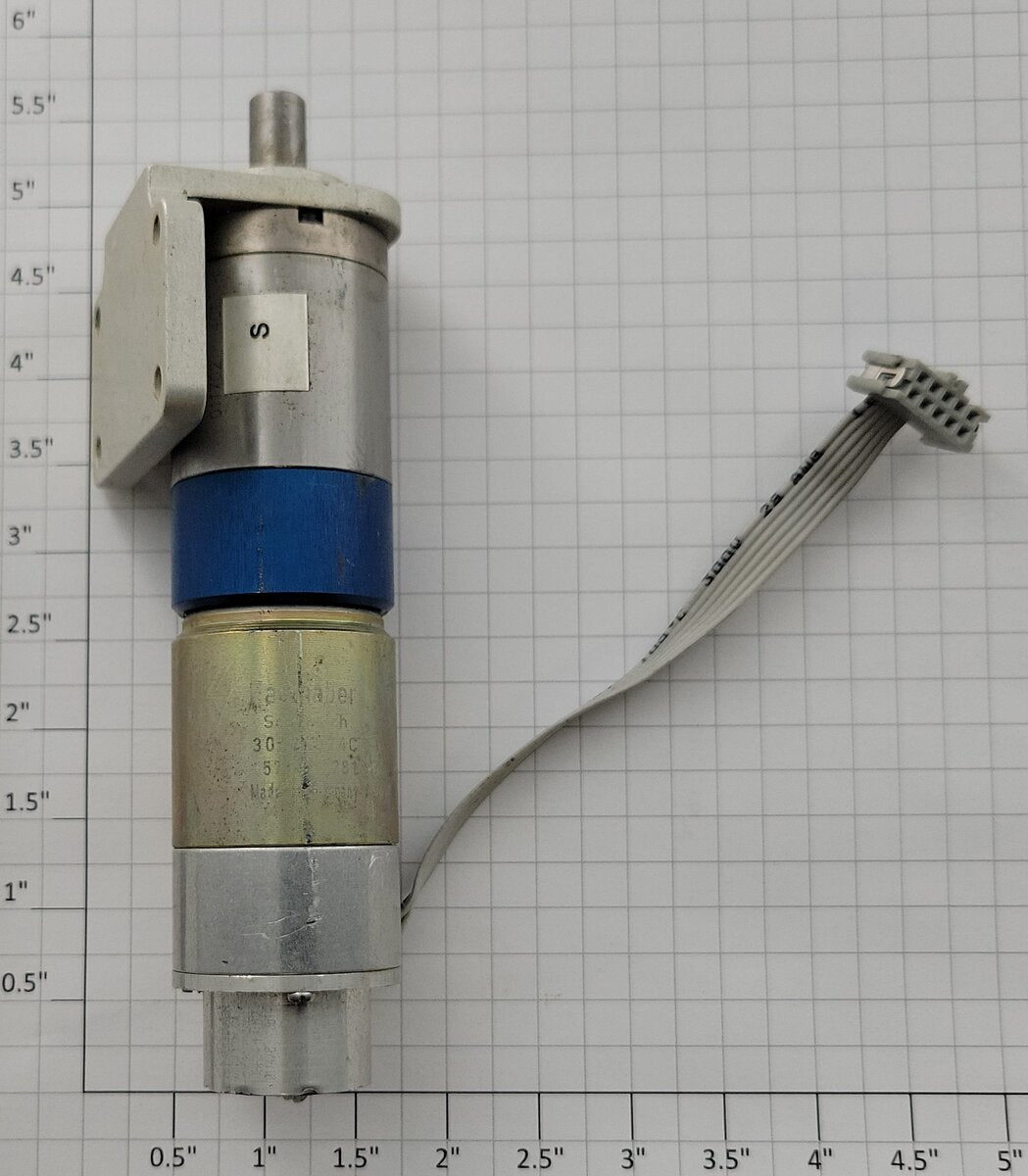 Faulhaber 3042W024C 20-Volt DC Can Motor with Encoder and Mounting Bracket