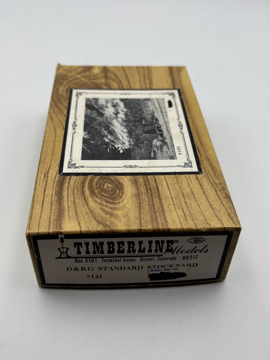 Timberline Models 123 D&RG Standard Stockyard Build Kit