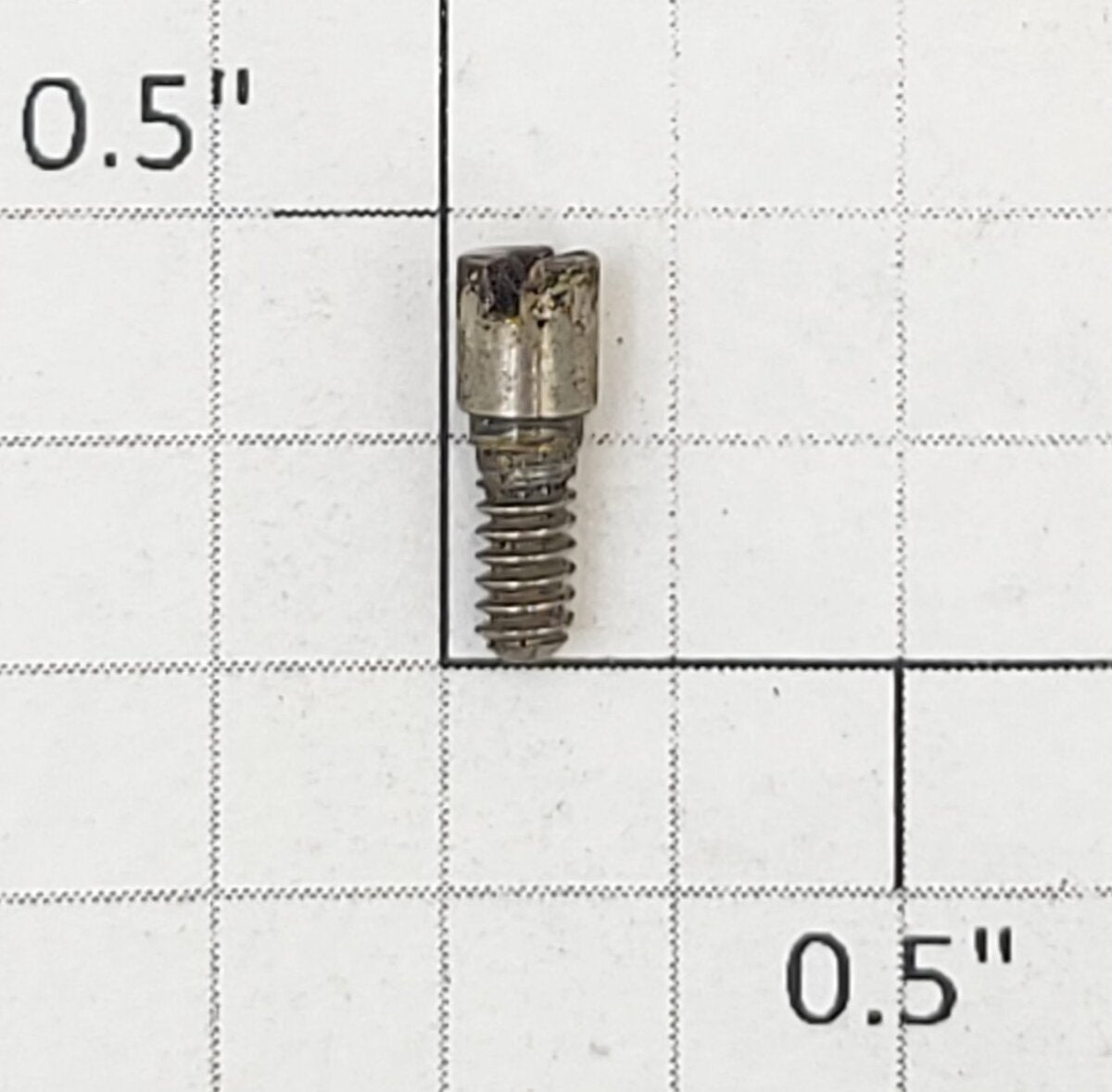 Lionel 1666E-15 Chrome Slotted Valve Gear Screw