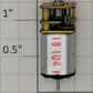 Pololu 2373  6-Volt DC Extended Shaft Flat Can Motor with Open Frame Gearbox