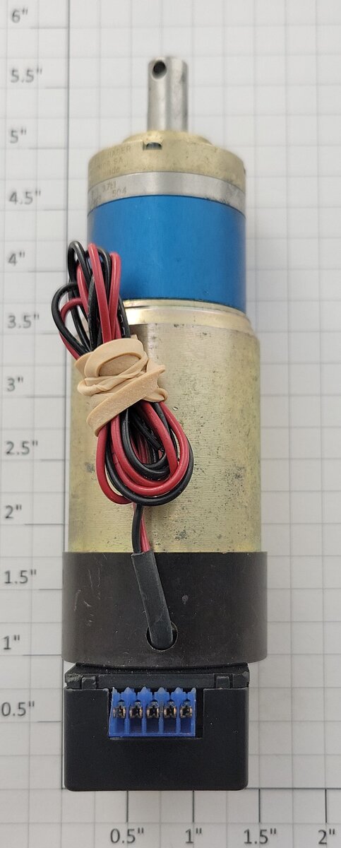 Faulhaber 3557K024CS 20-Volt DC Can Motor with Gearhead and Encoder