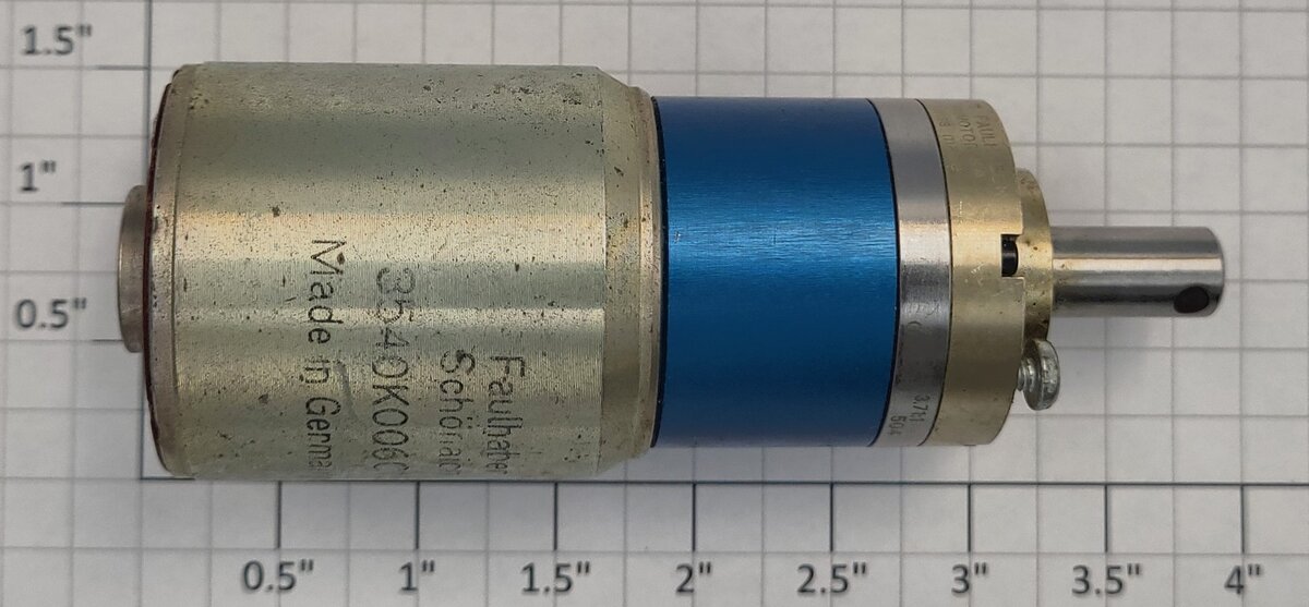 Faulhaber 3540K006C158 6 Volt DC Can Motor with Gearhead