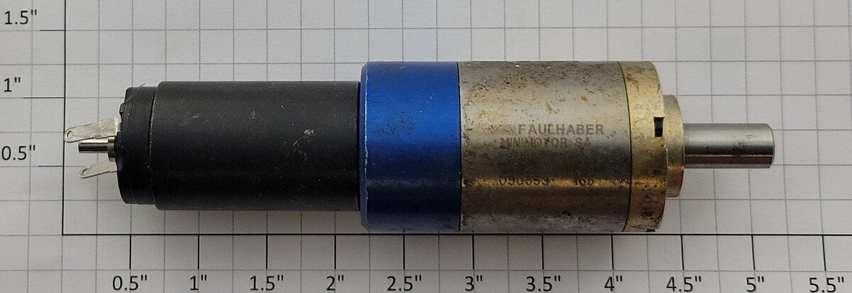 Faulhaber 2342S012CR 12-Volt DC Can Motor with Gearhead