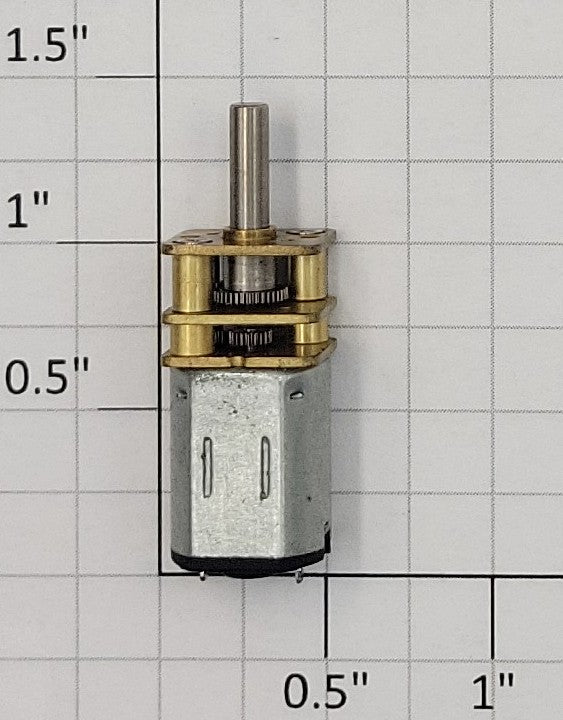 Pololu 1099 6-Volt DC Flat Can Motor with Open Frame Gearbox