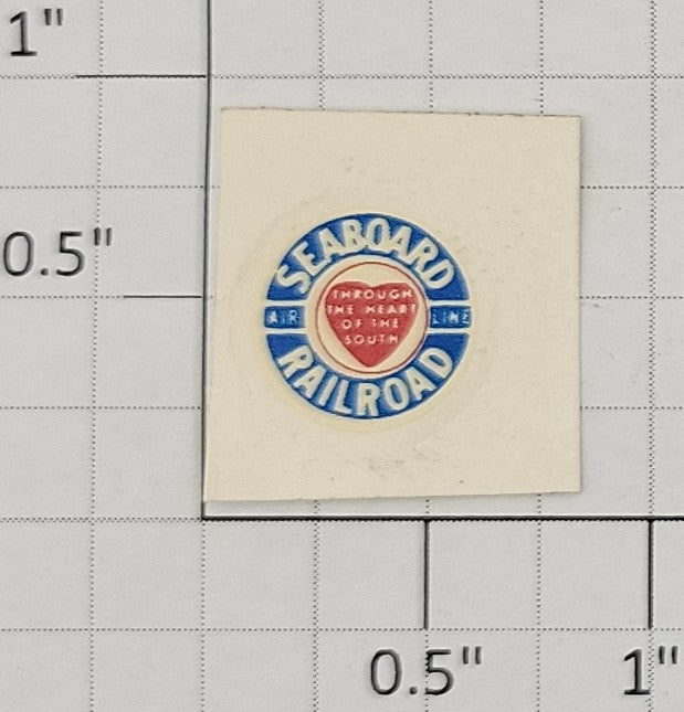 Lionel 8354-6 Blue Seaboard Railroad Water Soluble Decal