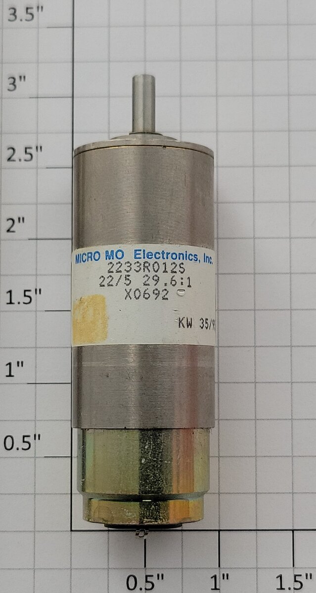 Faulhaber 2233R012S 12-Volt DC Flat Can Motor