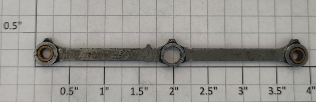Lionel 700E-213 Left Hand Side Rod Assembly With Bearing Bushings