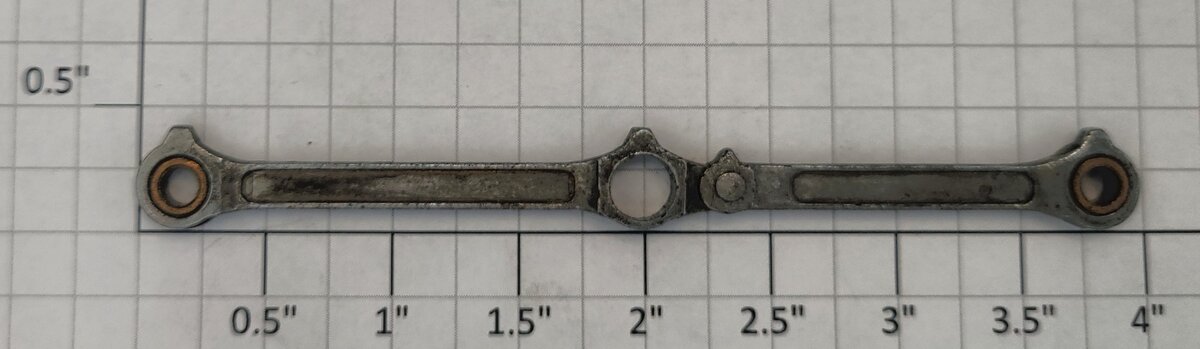 Lionel 700E-213 Left Hand Side Rod Assembly With Bearing Bushings