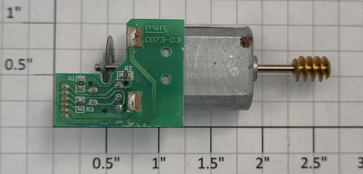 Mabuchi FK-130SH-09400X 12 Volt DC Scanner Motor Assembly
