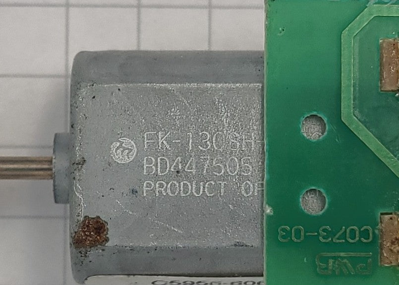 Mabuchi FK-130SH-09400X 12 Volt DC Scanner Motor Assembly