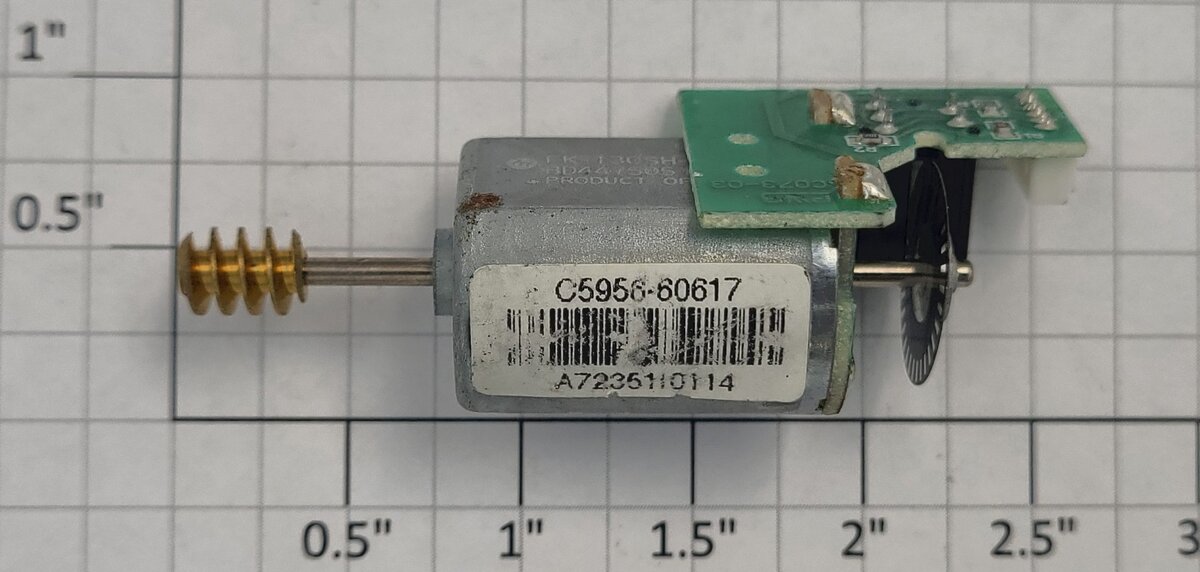 Mabuchi FK-130SH-09400X 12 Volt DC Scanner Motor Assembly