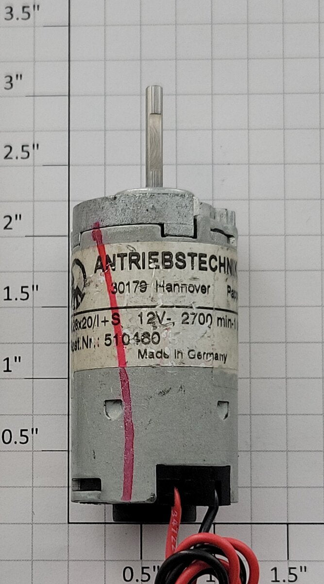 Antriebstechnik Gefeg 510460 12-Volt DC Can Motor