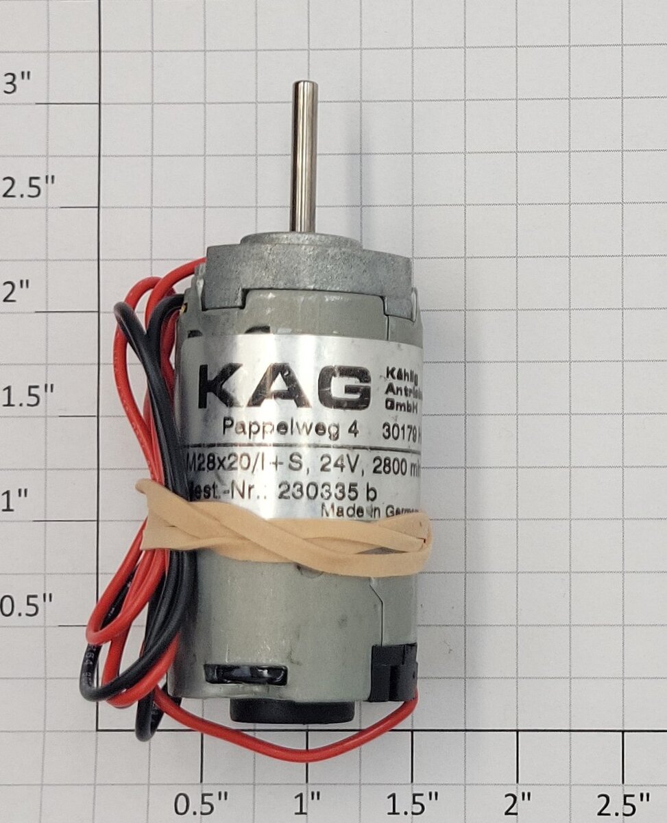 Antriebstechnik Gefeg 510460 24 Volt DC Can Motor