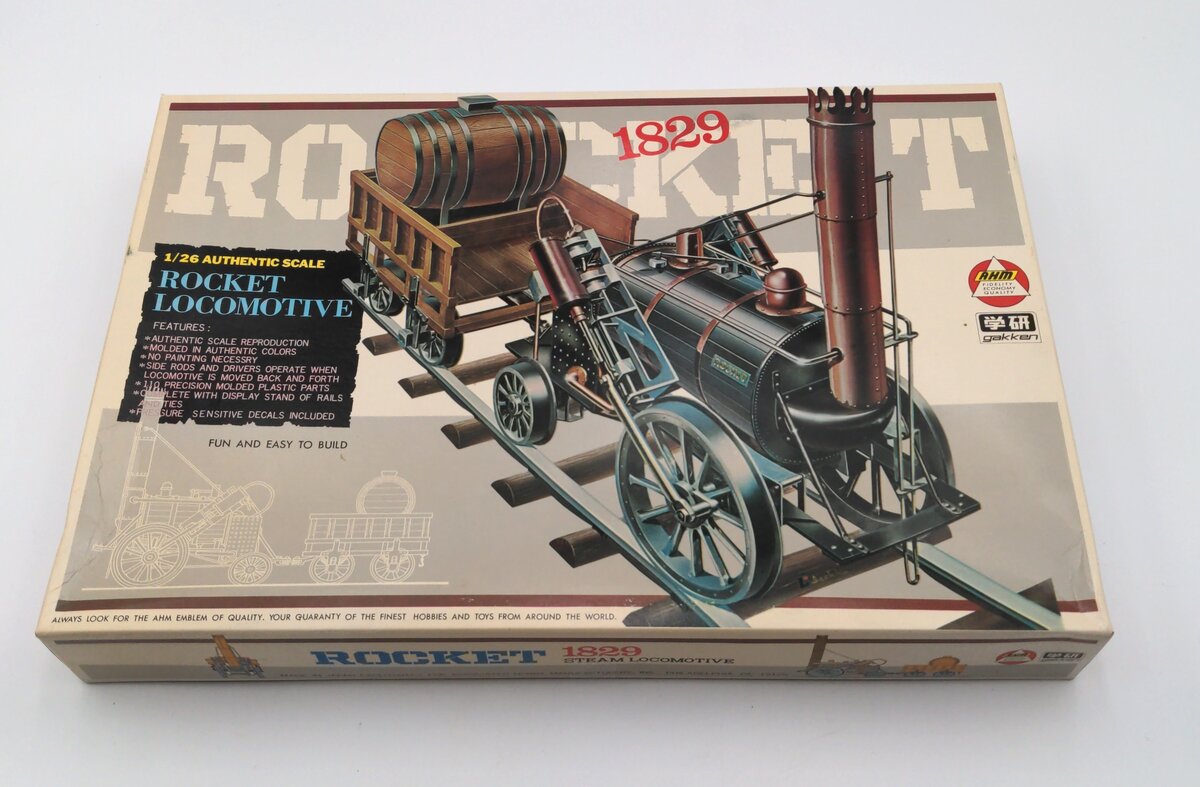 AHM K-301-598 HO Rocket Locomotive Steam Train Kit