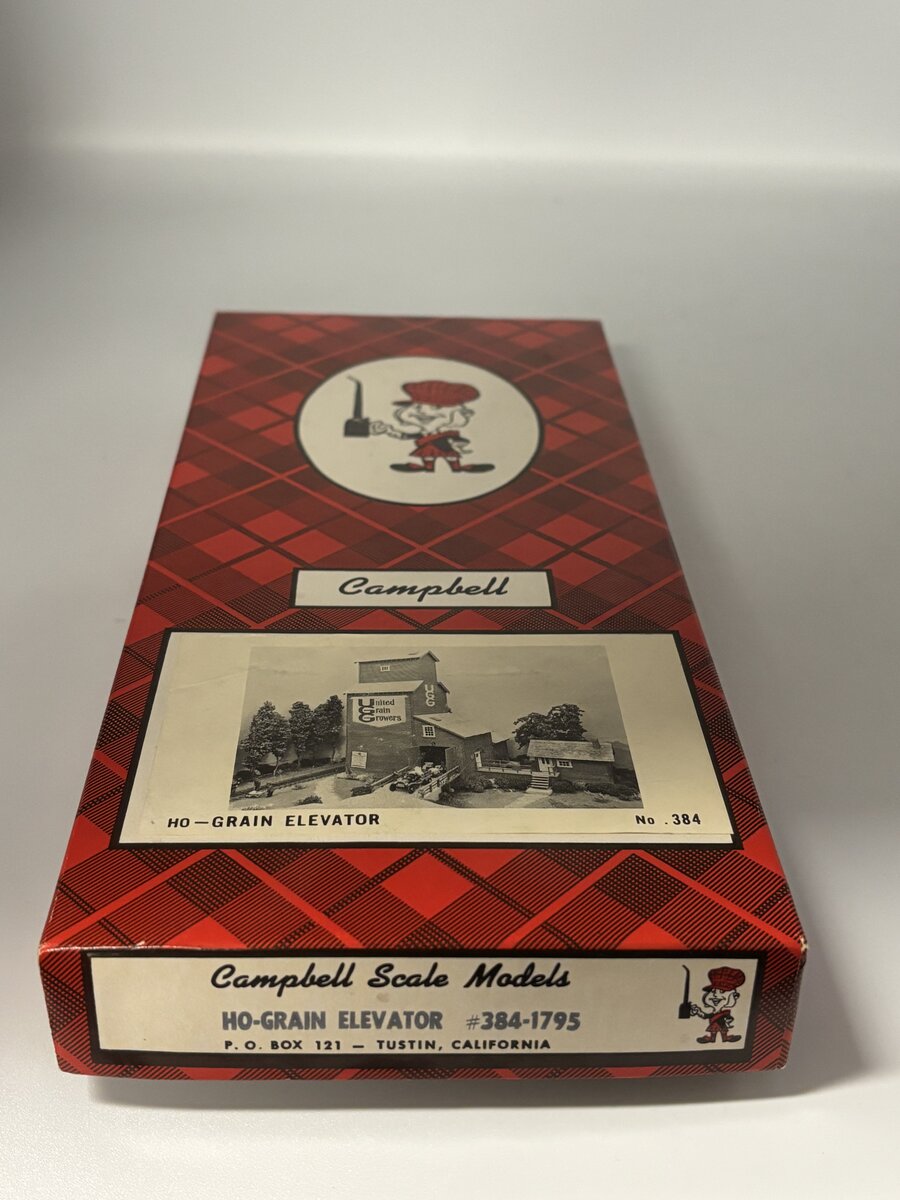Campbell Scale Models 384 HO Grain Elevator Build Kit