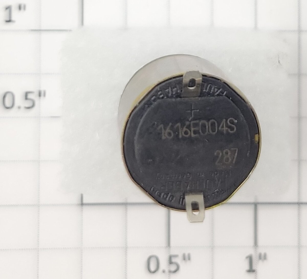 Faulhaber 1616E004S 4-Volt DC Can Motor with Pinion Gear