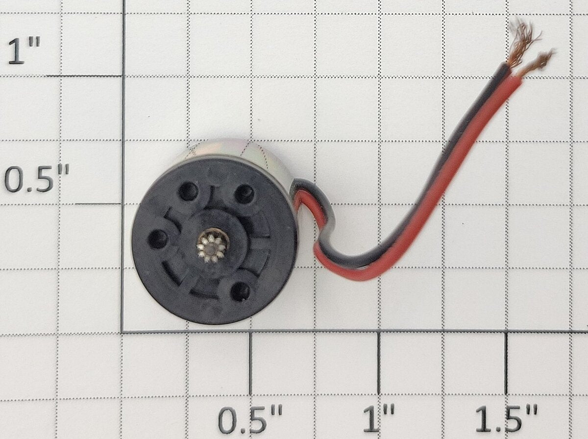 Faulhaber 1516E009G 9-Volt DC Can Micromotor with Pinion Gear