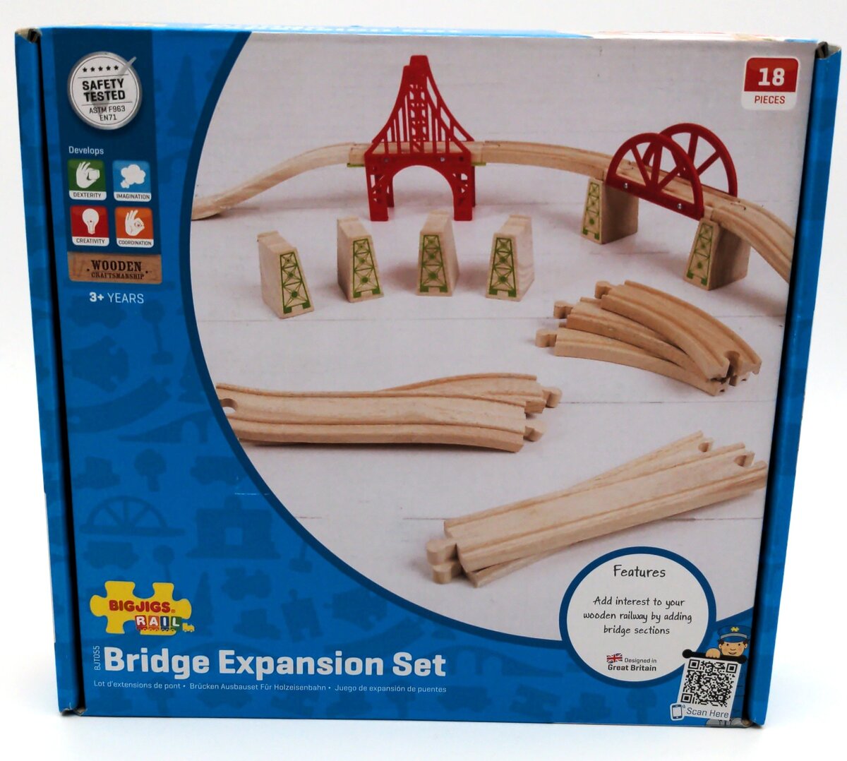 Big Jig Rails BJT055 Wooden Bridge Expansion