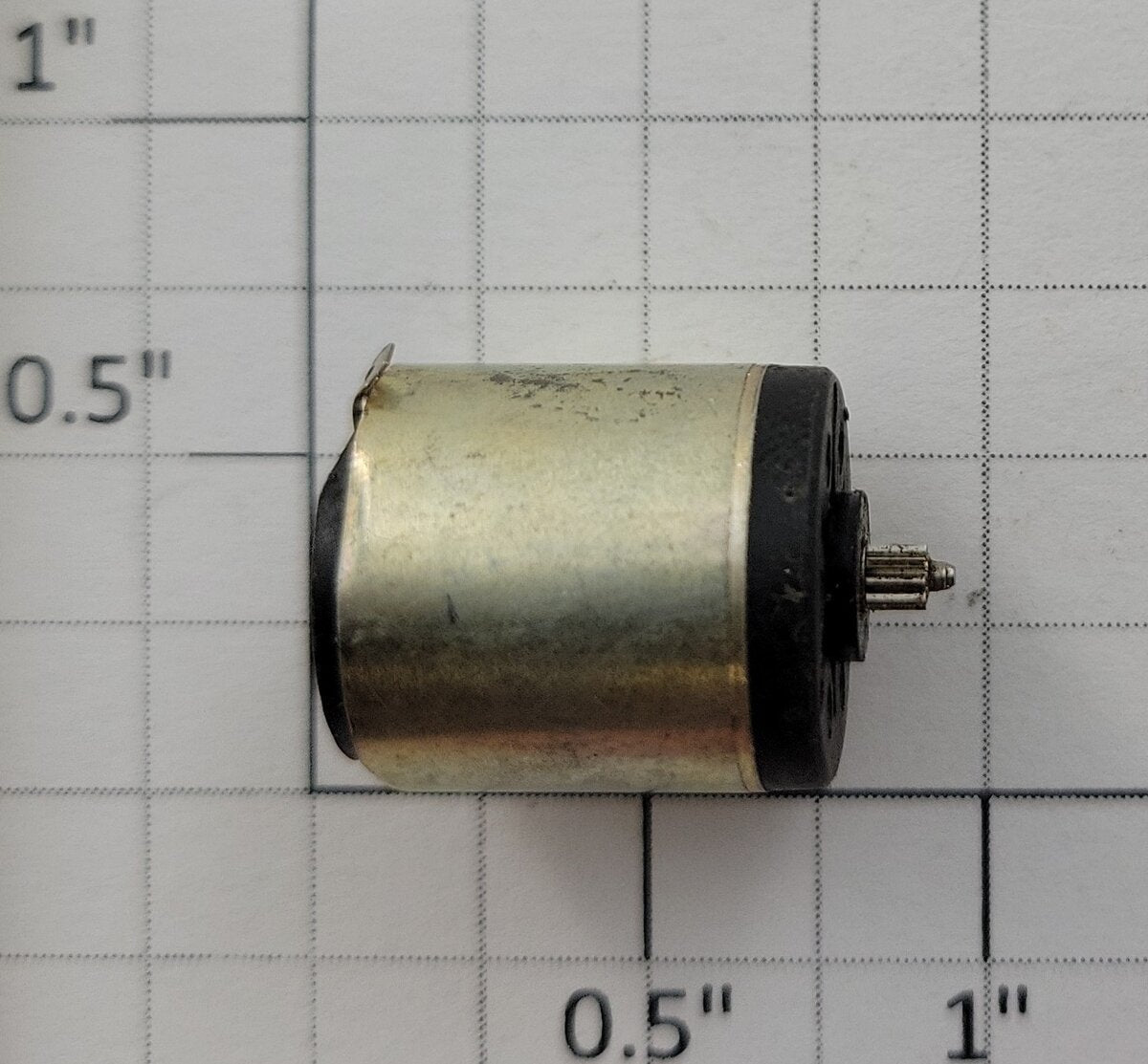 Faulhaber 1516E004S 4-Volt DC Can Micromotor with Pinion Gear