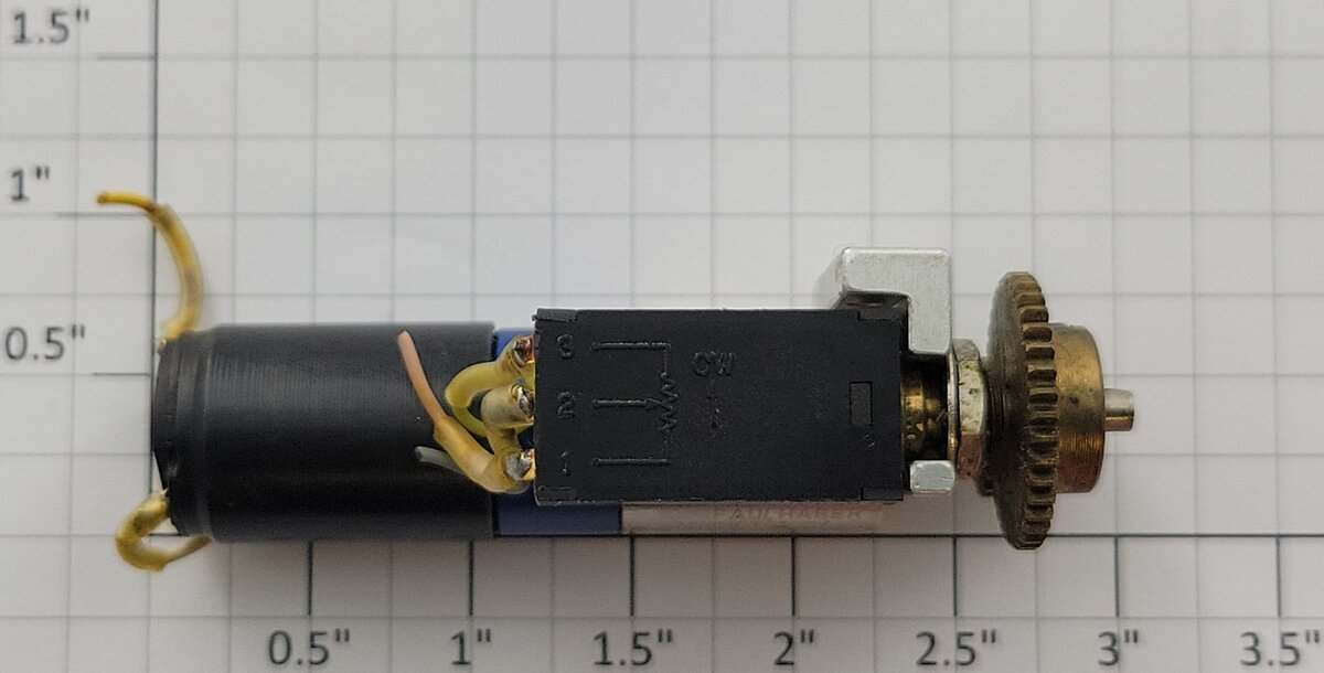 Faulhaber 1724T024S 20-Volt DC Can Motor with Gearhead and Encoder