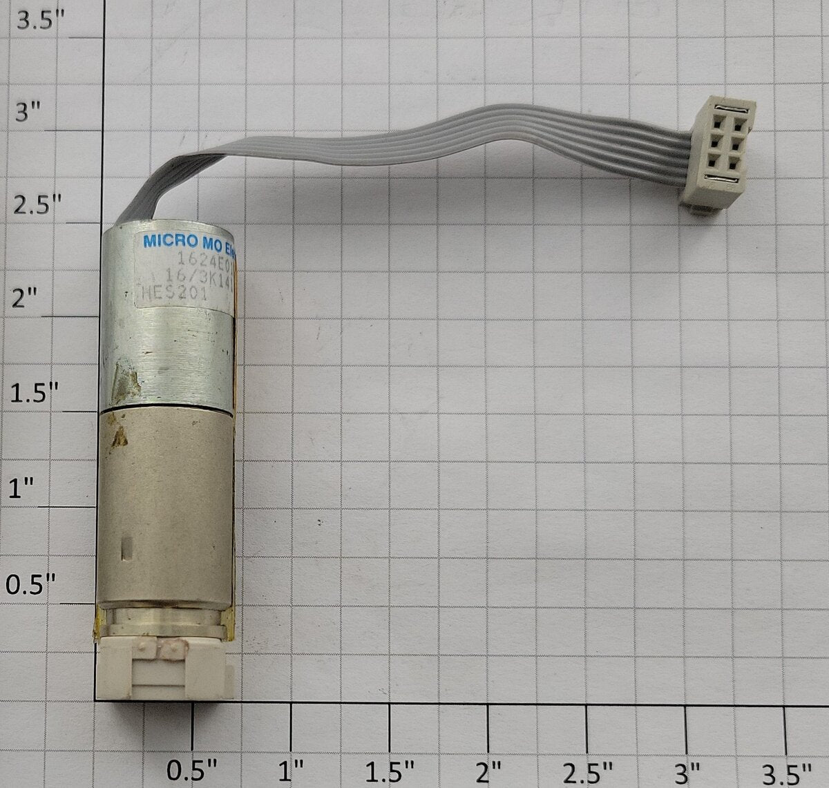 Faulhaber 1624E012S495 12-Volt Can Motor with Encoder