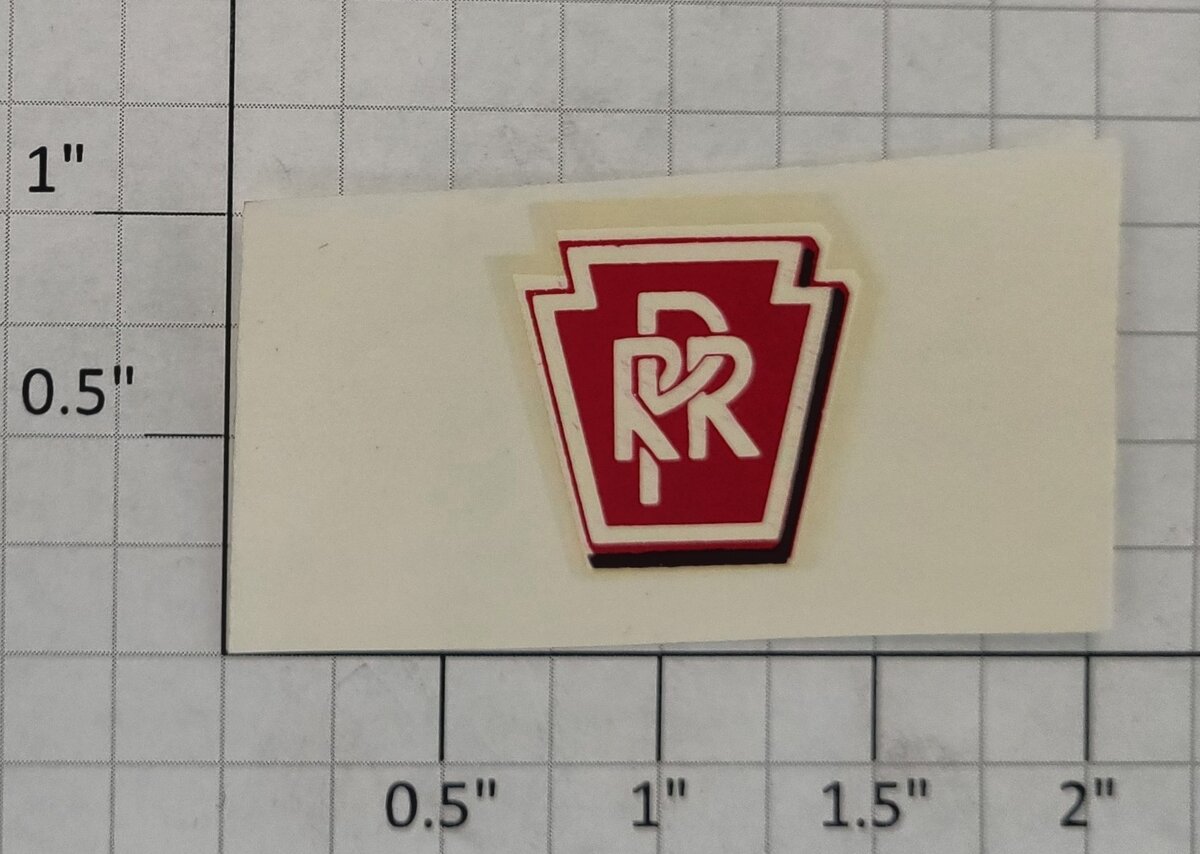 Lionel 2360-13 PRR Water Soluble Decal