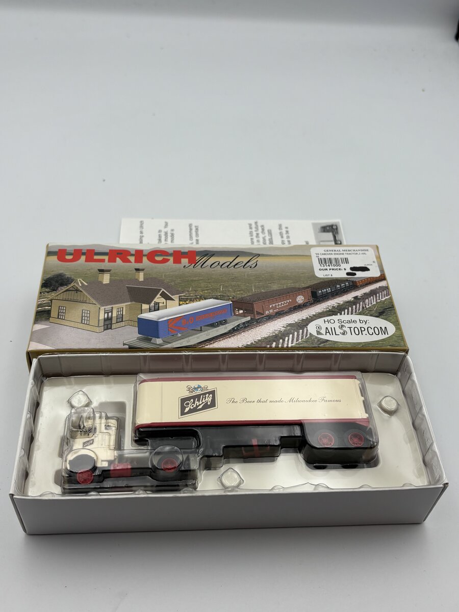 Ulrich HO Schlitz Tractor & Trailer