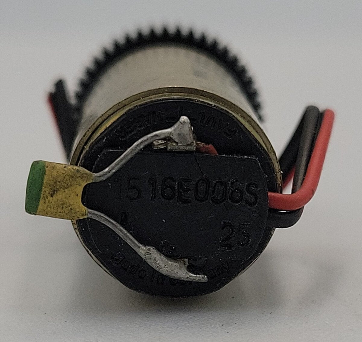 Faulhaber 1516E006S 6 Volt DC Can Motor with Gear Attachment