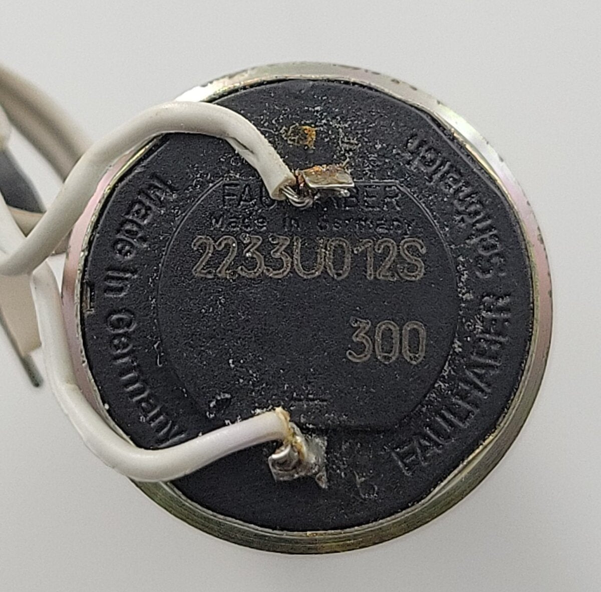 Faulhaber 2233U012S 12-Volt DC Can Motor with Pinion Gear
