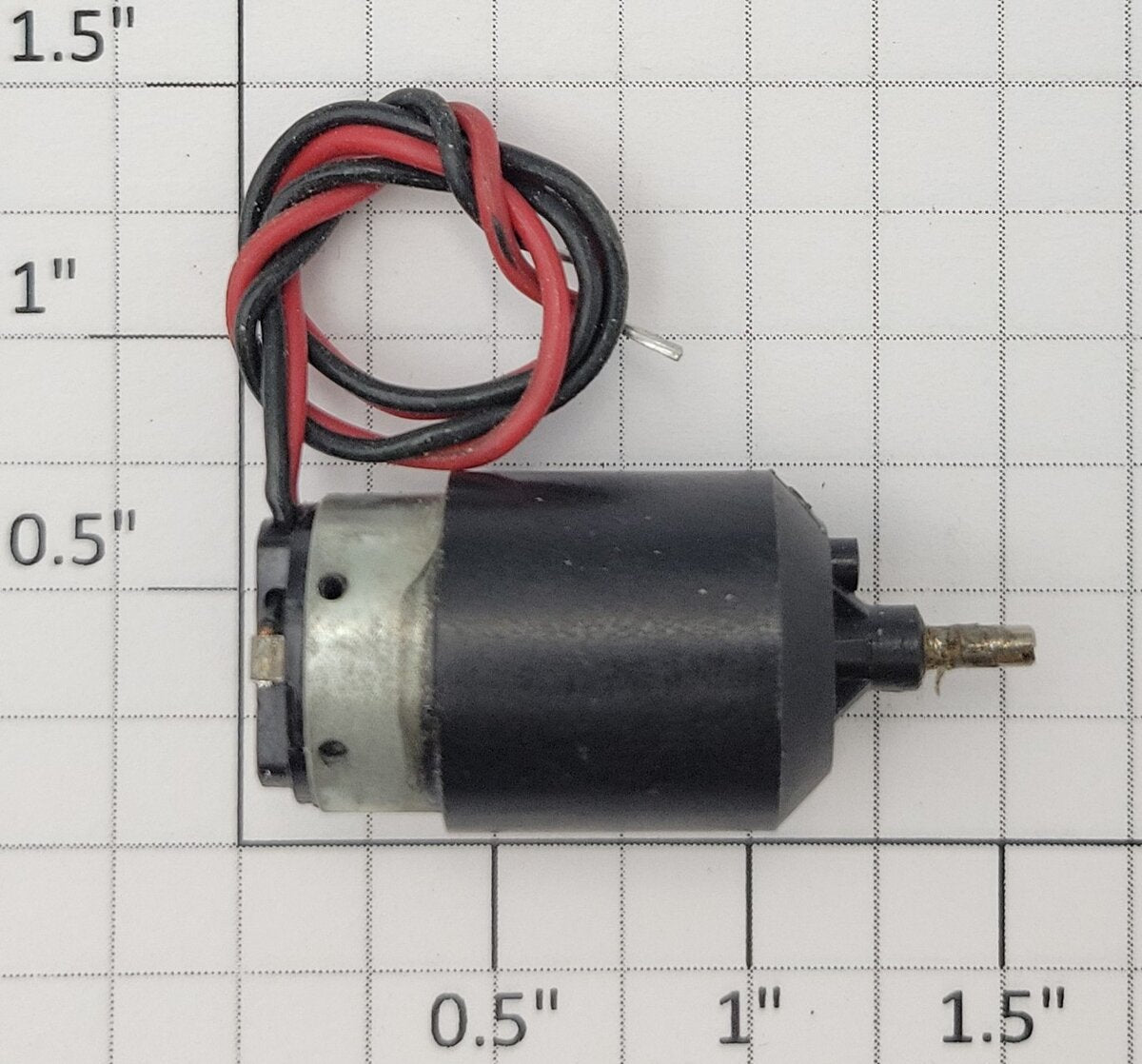 Faulhaber 050/010X 12-Volt DC Can Motor with Gearbox and Slotted Shaft