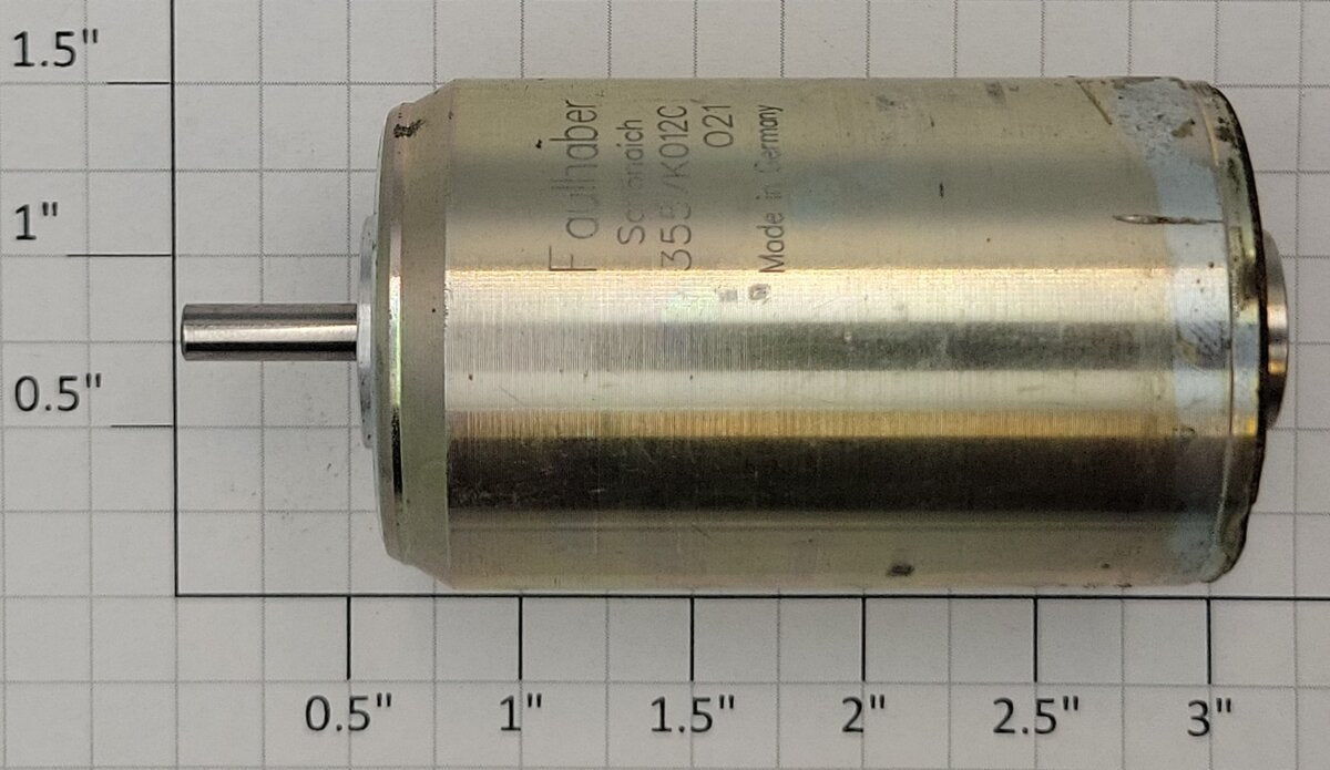Faulhaber 3557K012C 12 Volt DC Can Motor