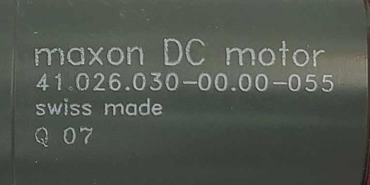 Maxon 41.026.030-00.00-055 20 Volt DC Can Motor