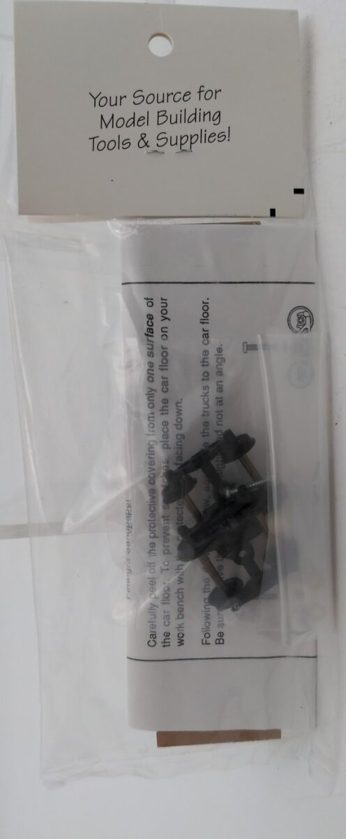 Micro-Mark 80916 HO Scale Track Inspection Car (Pack of 2)