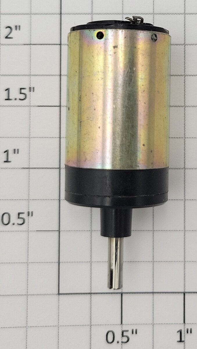 Faulhaber 2034B009S 9-Volt DC Can Motor with Gearbox and Split Shaft