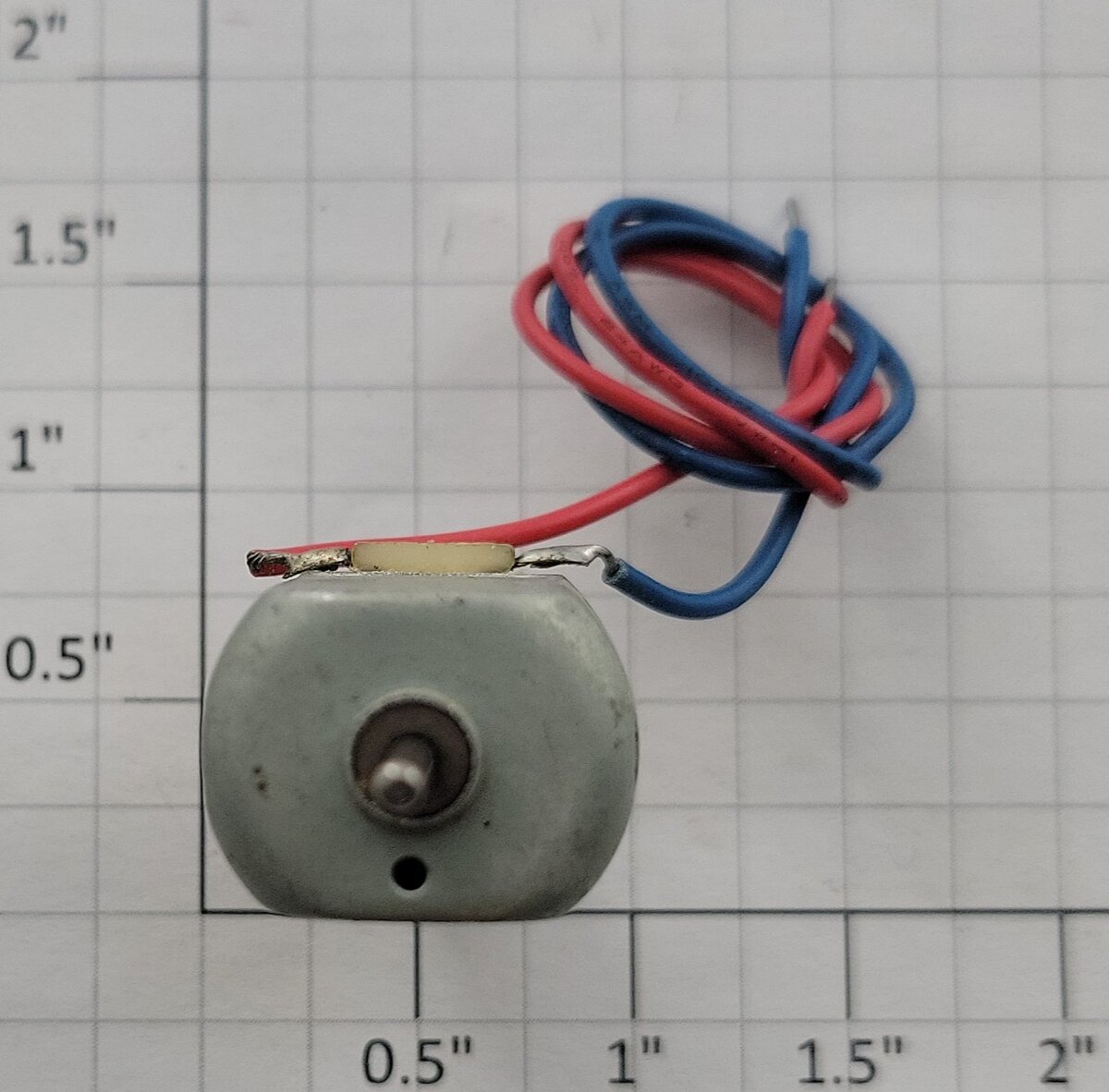 Mabuchi FK-281X 12-Volt DC Flattop Can Motor with Wire