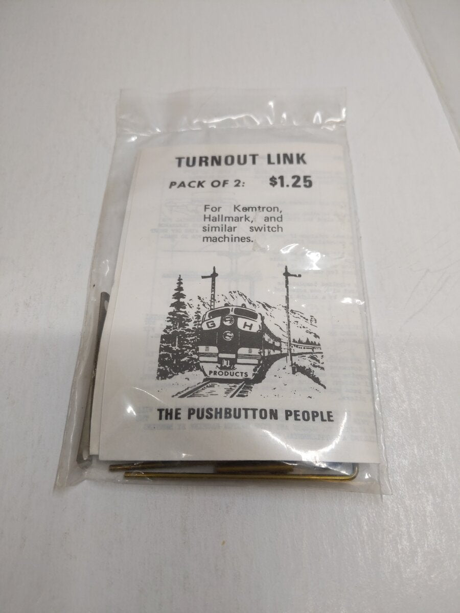 The Pushbutton People Turnout Link Kit (Pack of 2)