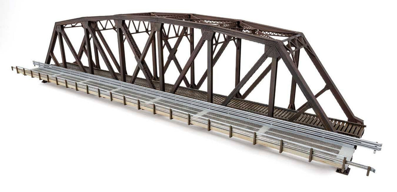 Walthers 933-4523 HO Truss Railroad Bridge with Roadway Building Kit
