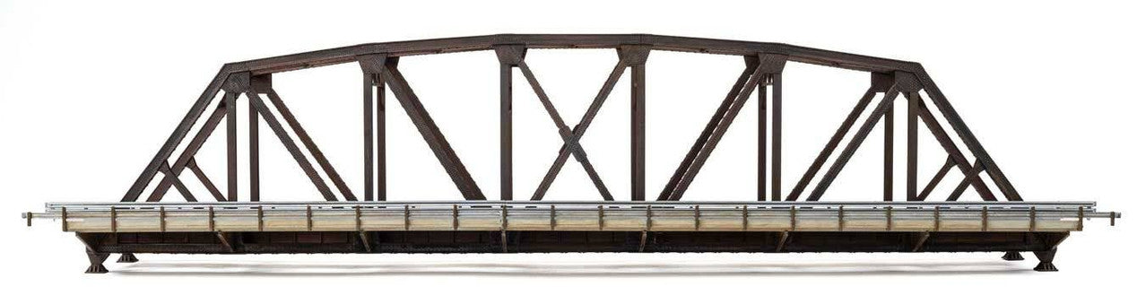 Walthers 933-4523 HO Truss Railroad Bridge with Roadway Building Kit
