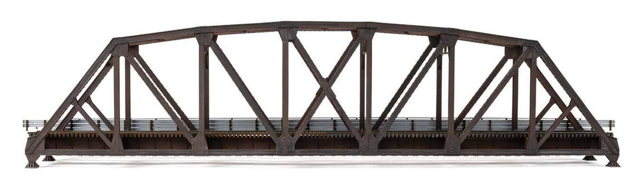 Walthers 933-4523 HO Truss Railroad Bridge with Roadway Building Kit