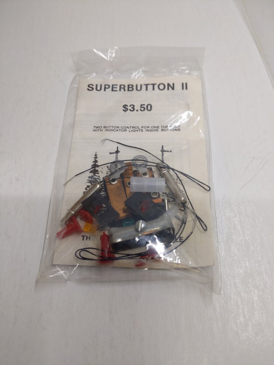The Pushbutton People Super Button II - Two Button Control Lights