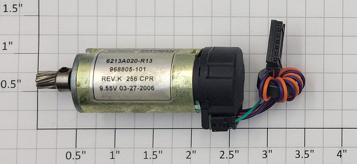 Pittman 6213A020-R13 12-Volt DC Can Motor with Threaded Shaft