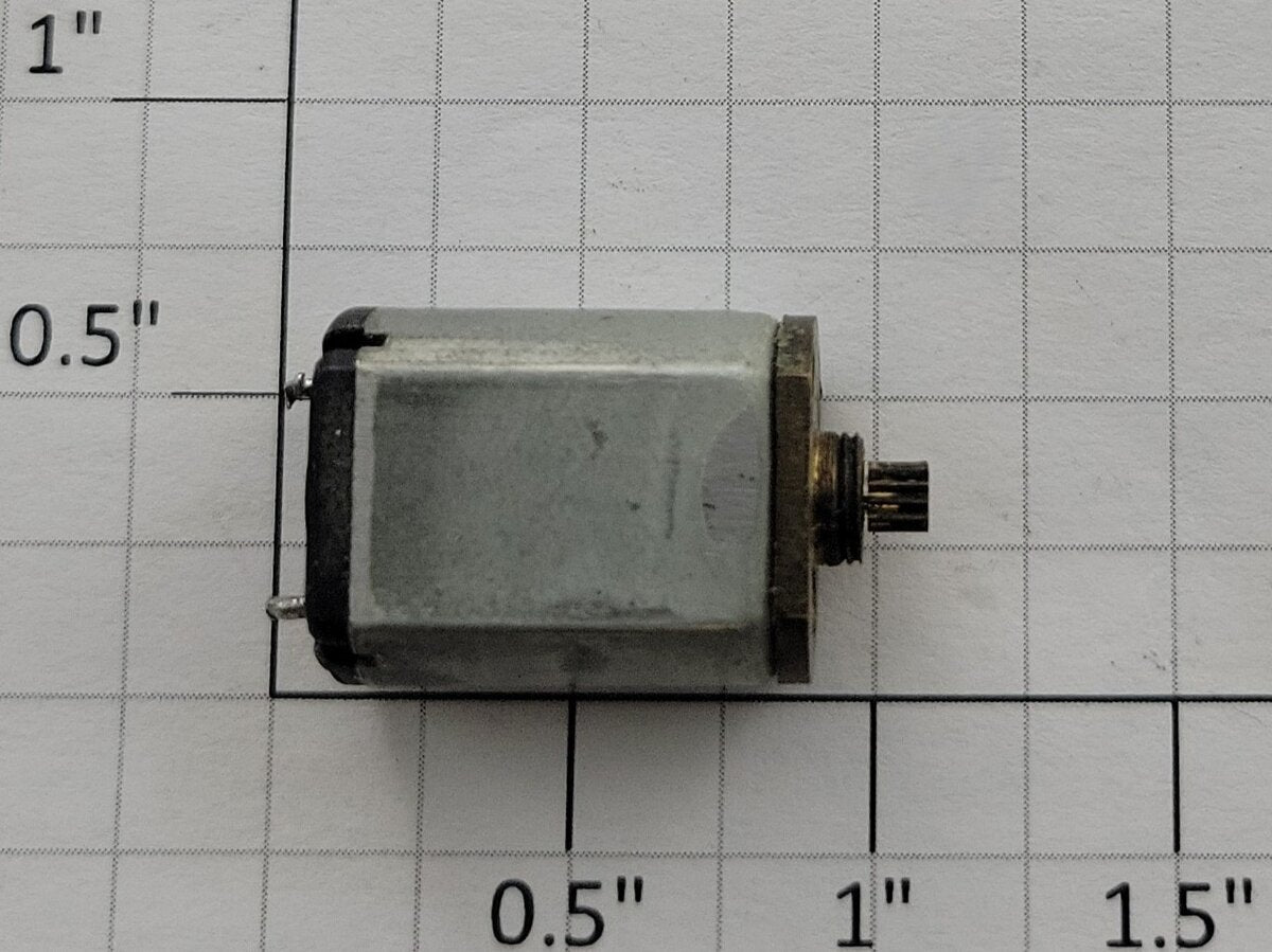 Mabuchi FF-030PN 5-Volt DC Can Flattop Motor