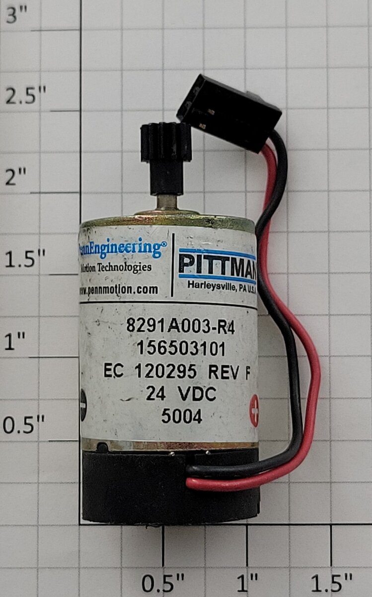 Pittman 8691A019-R1 20-Volt DC Can Motor with Pinion Gear