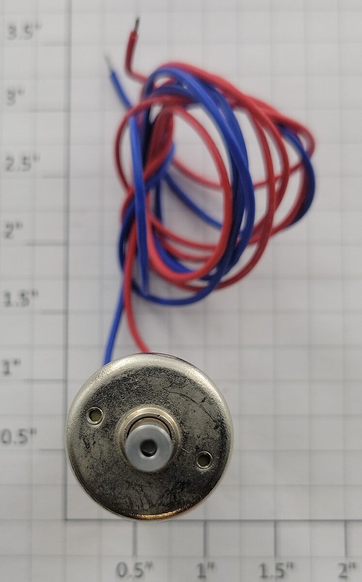 Canon CN22-T9A-T500X 12-Volt DC Mini Can Motor with Wire and Coupler