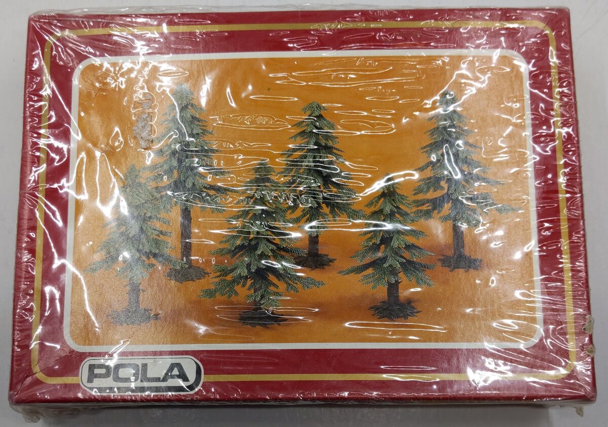 Pola 540 HO Scale Pack of Six Trees Kit (Pack of 6)