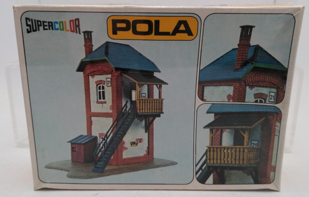 Pola 514 HO Scale Super Color Train Building Plastic Kit