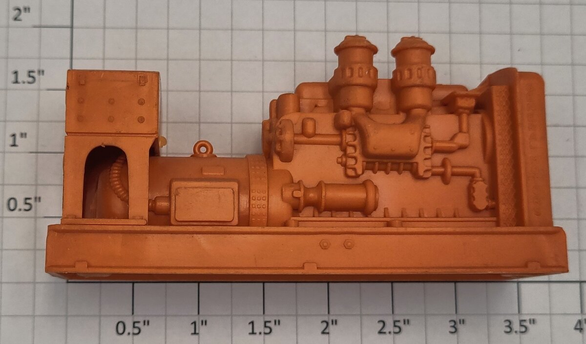 Lionel 12848-26 Orange Diesel Motor Assembly